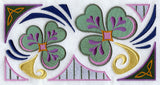 Arts and Crafts Shamrock Border