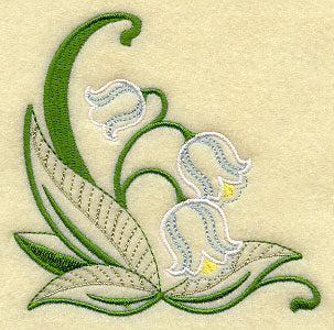 Lily of the Valley Corner (Vintage)