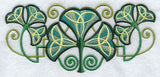 Art Deco Shamrock Trio
