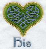 Celtic Heart with His