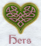 Celtic Heart with Hers