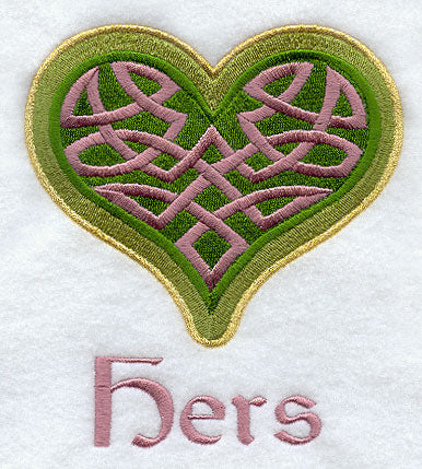 Celtic Heart with Hers