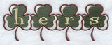 Shamrocks with Hers