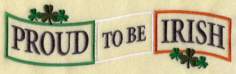 Proud to be Irish