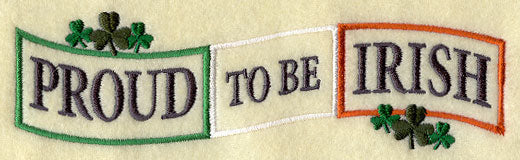 Proud to be Irish