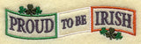 Proud to be Irish