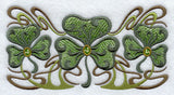 Art Nouveau Shamrock Trio