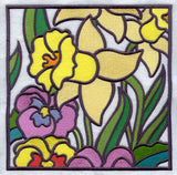 Stained Glass Spring - Middle Right