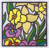 Stained Glass Spring - Middle Right