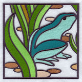 Stained Glass Spring - Bottom Left