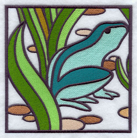 Stained Glass Spring - Bottom Left