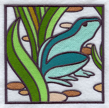 Stained Glass Spring - Bottom Left