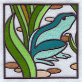 Stained Glass Spring - Bottom Left