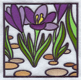 Stained Glass Spring - Bottom Center