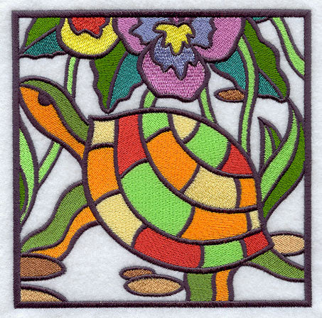 Stained Glass Spring - Bottom Right