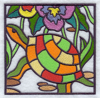 Stained Glass Spring - Bottom Right