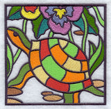 Stained Glass Spring - Bottom Right