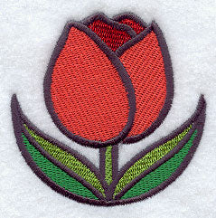 Stained Glass Tulip