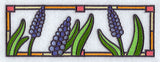 Stained Glass Hyacinth Border