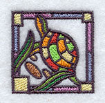 Stained Glass Turtle Corner