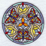 Stained Glass Butterfly Medallion