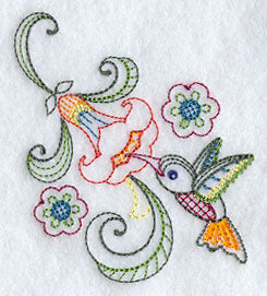 Sweet Dreams Hummingbird Corner - Facing Left