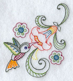 Sweet Dreams Hummingbird Corner - Facing Right