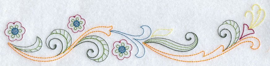 Sweet Dreams Hummingbird Border - Facing Right