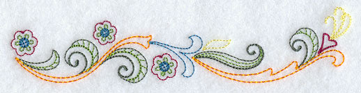 Sweet Dreams Hummingbird Border - Facing Right