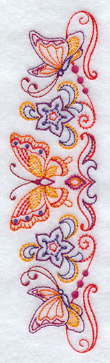 Sweet Dreams Butterflies Spray 1 - Facing Left