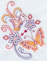 Sweet Dreams Butterflies Corner - Facing Right