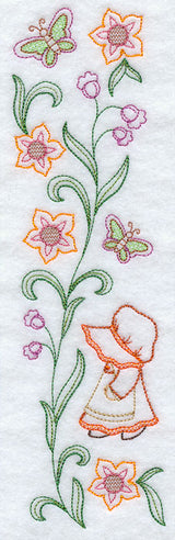 Sweet Dreams Sunbonnet Sue Spray 2 - Facing Left