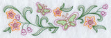 Sweet Dreams Sunbonnet Sue Border - Facing Right