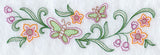 Sweet Dreams Sunbonnet Sue Border - Facing Left