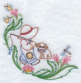 Sweet Dreams Fisherman Fred Corner - Facing Right