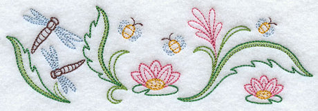 Sweet Dreams Fisherman Fred Border - Facing Left