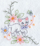 Sweet Dreams Kitty Corner - Facing Right