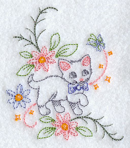 Sweet Dreams Kitty Corner - Facing Right