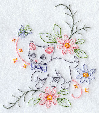 Sweet Dreams Kitty Corner - Facing Left