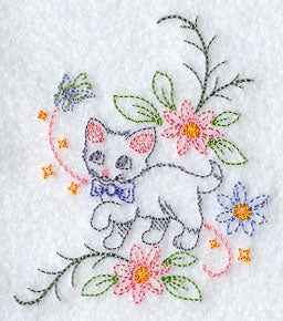 Sweet Dreams Kitty Corner - Facing Left