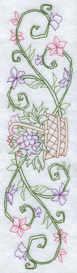 Sweet Dreams Blooming Baskets Spray 1 - Facing Left