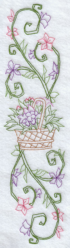 Sweet Dreams Blooming Baskets Spray 2 - Facing Left