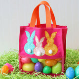 Bunny Puff Trio (Applique)