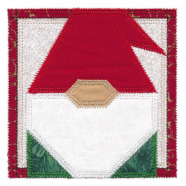 Gnome Quilt Block (In-the-Hoop)