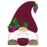 Wine & Dine Gnome (Heirloom Applique)