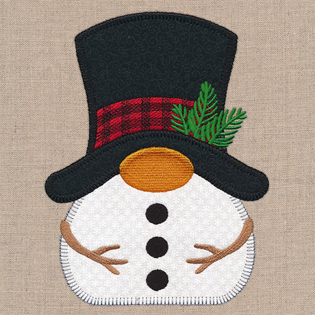 Frosty and Festive Gnome (Heirloom Applique)