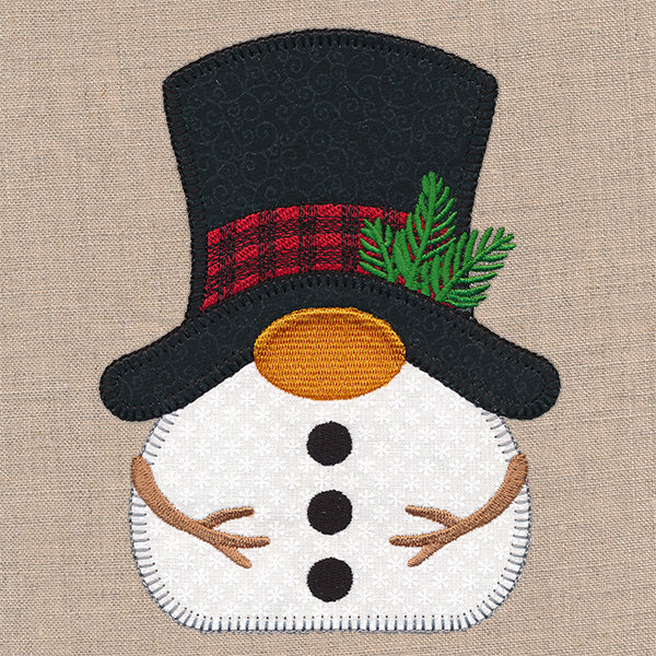 Frosty and Festive Gnome (Heirloom Applique)