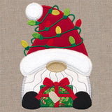 Fa-la-la-la Festive Gnome (Heirloom Applique)