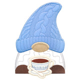 Cozy Coffee Gnome (Heirloom Applique)