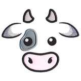 Friendly Cow Face (Applique)